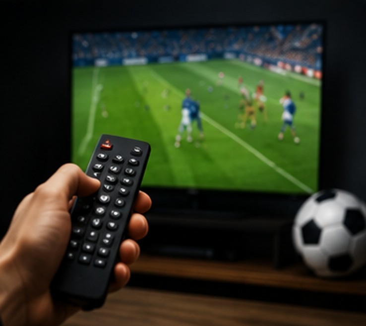 Distintas pantallas mostrando fútbol argentino en vivo, guía de opciones para ver los partidos