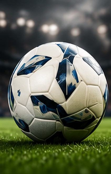 Pelota de fútbol sobre el césped, guía para saber qué pelota de fútbol comprar
